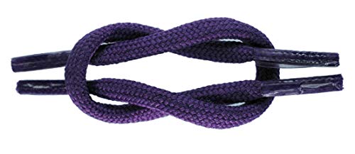 TZ Laces Marke Schnürsenkel Kordel/Rund 5mm Stark Schuhe Stiefel Wandern Schnürsenkel - Lila, 240cm von TZ Laces