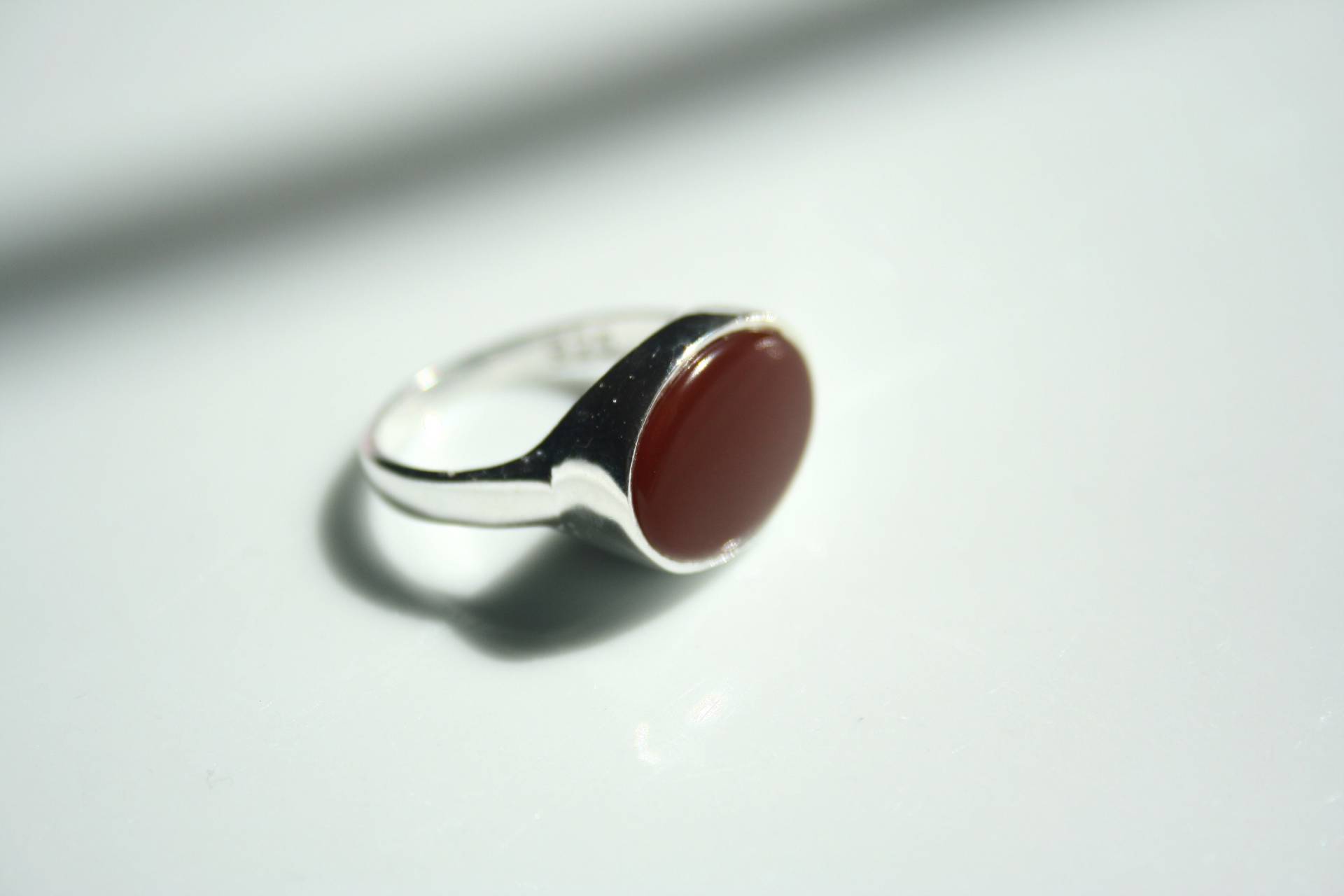 Achatring, Herrenring, Silber Schmuck Männer Ring, 925 Sterling Ring Für Männer, Aqeeq Achat Herrenschmuck, Husbund Geschenk von TZCJewelry