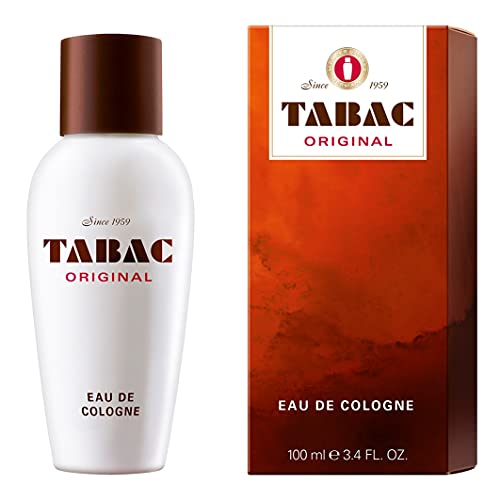 Tabac® Original I Eau de Cologne - Original Seit 1959 - würzig-frisch - dezente männliche Pflege - zeitloser Männerduft I 100ml Splash von Tabac Original