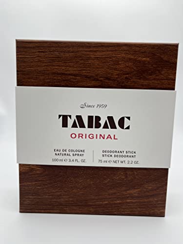 TABAC ORIGINAL Geschenkset 100 ml Eau de Cologne + 75 ml Deodorant Stick von Tabac Original