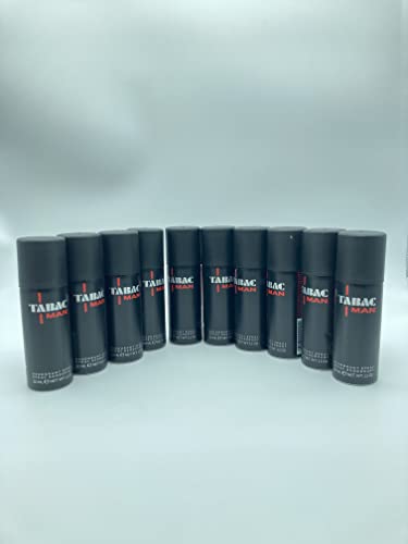 Tabac Man schwarz Deo Deodorant Spray 10 x 50 ml / 500 ml von Tabac