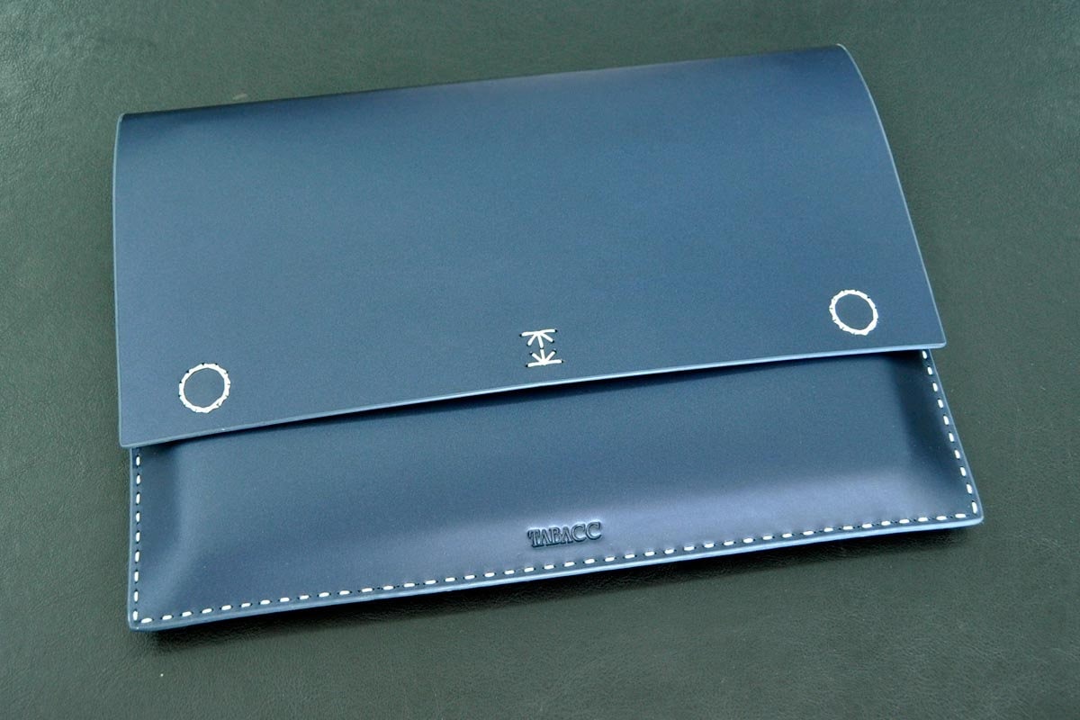 Handgefertigte Vollleder Macbook Tasche 13-Zoll-Laptop Handgefertigte Vollleder Macbook Tasche 13-Zoll-Laptop von TabaccLeatherHouse