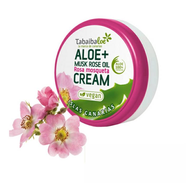 Tabaibaloe Körpercreme Tabaibaloe Vegan - Aloe Vera + Hagebutte Gesichts- und Körpercreme Tabaibaloe Körpercreme Tabaibaloe Vegan - Aloe Vera + Hagebutte Gesichts- und Körpercreme von Tabaibaloe