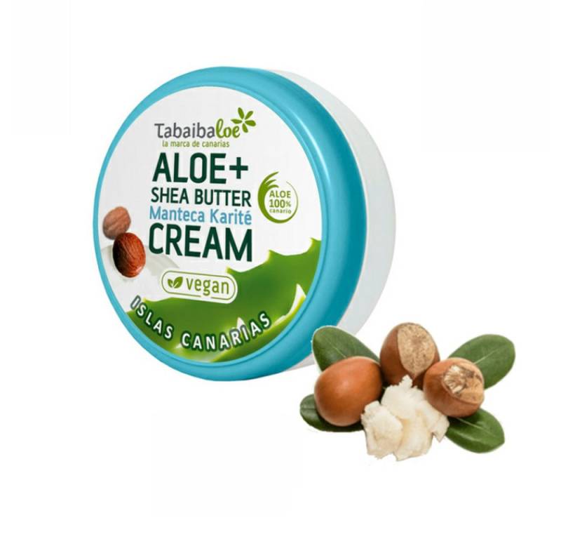 Tabaibaloe Körpercreme Tabaibaloe Vegan - Aloe Vera +Shea Butter Gesichts- und Körpercreme von Tabaibaloe