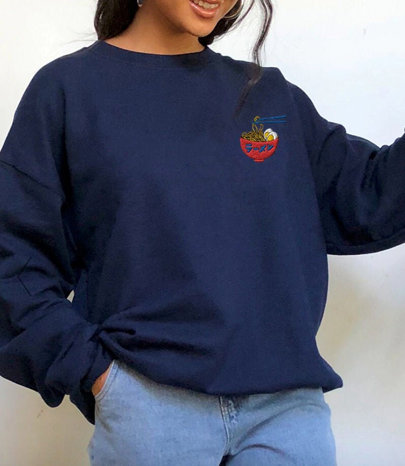 Ramen Besticktes Sweatshirt von TabemonoStudio