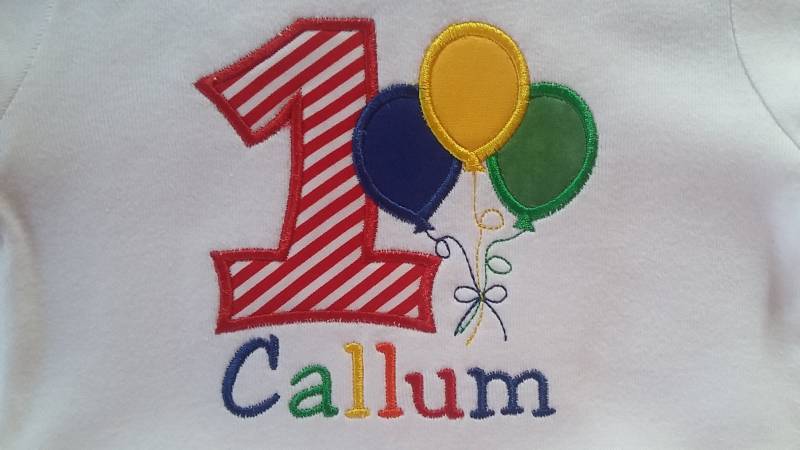 Ballon Geburtstag Party Shirt 1. Ersten 2. 3. 4. 5. Auch Personalisierte von Tabitha942