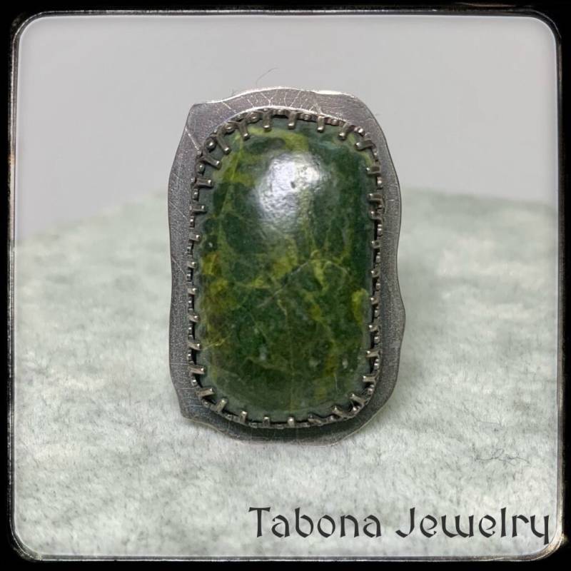 Serpentin Ring Serpentin Ring von TabonaJewelry