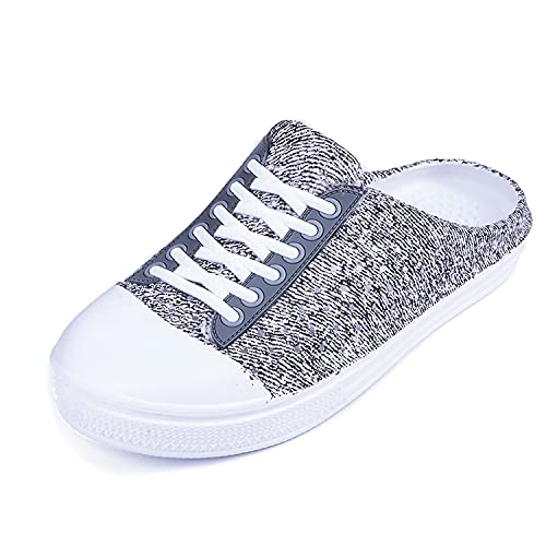 Frauen Garten Clogs Atmungsaktive Schuhe Badeschuhe Strandschuhe Wasserschuhe Schuhe Hausschuhe Wanderschuhe Grey2 40 von Tabrebull