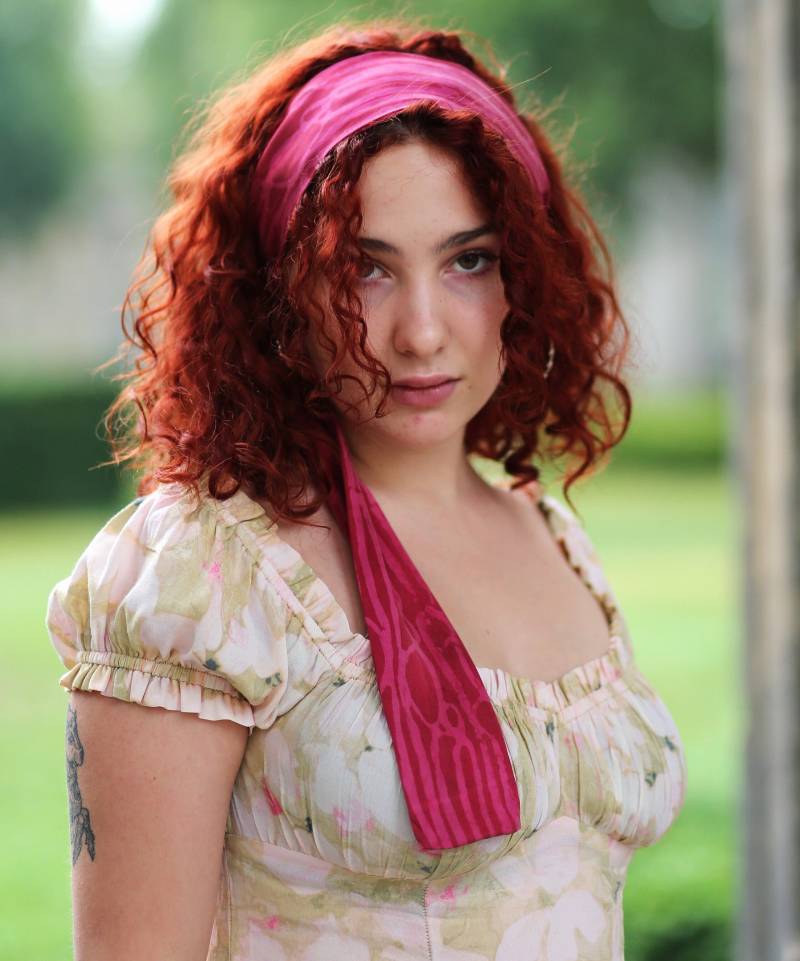 Handbedrucktes Haarband Aus Seide, Stirnband, Bandana, Batik Print Handbedrucktes Haarband Aus Seide, Stirnband, Bandana, Batik Print von TabrizBazar