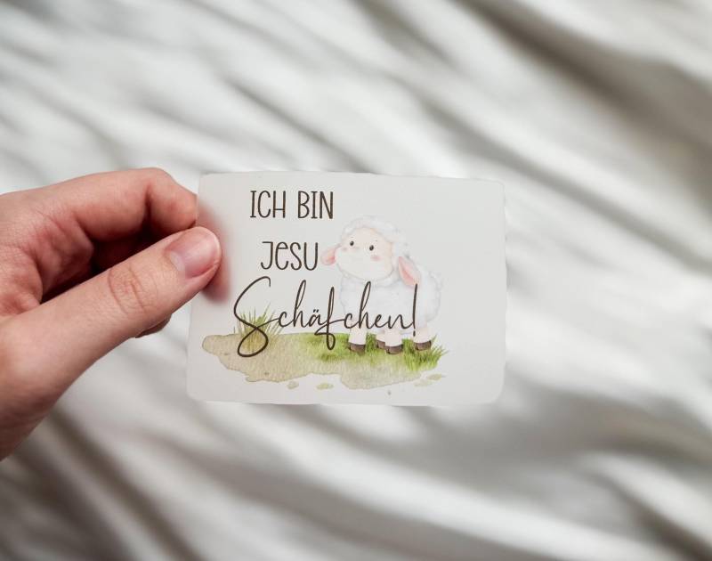 Bügelbild Christlich Ich Bin Jesu Schäfchen - Kinder | Bilder Zum Aufbügeln Patches Aufnäher Bügelbilder Tabsydesign Bügelbild Christlich Ich Bin Jesu Schäfchen - Kinder | Bilder Zum Aufbügeln Patches Aufnäher Bügelbilder Tabsydesign von TabsyDesign