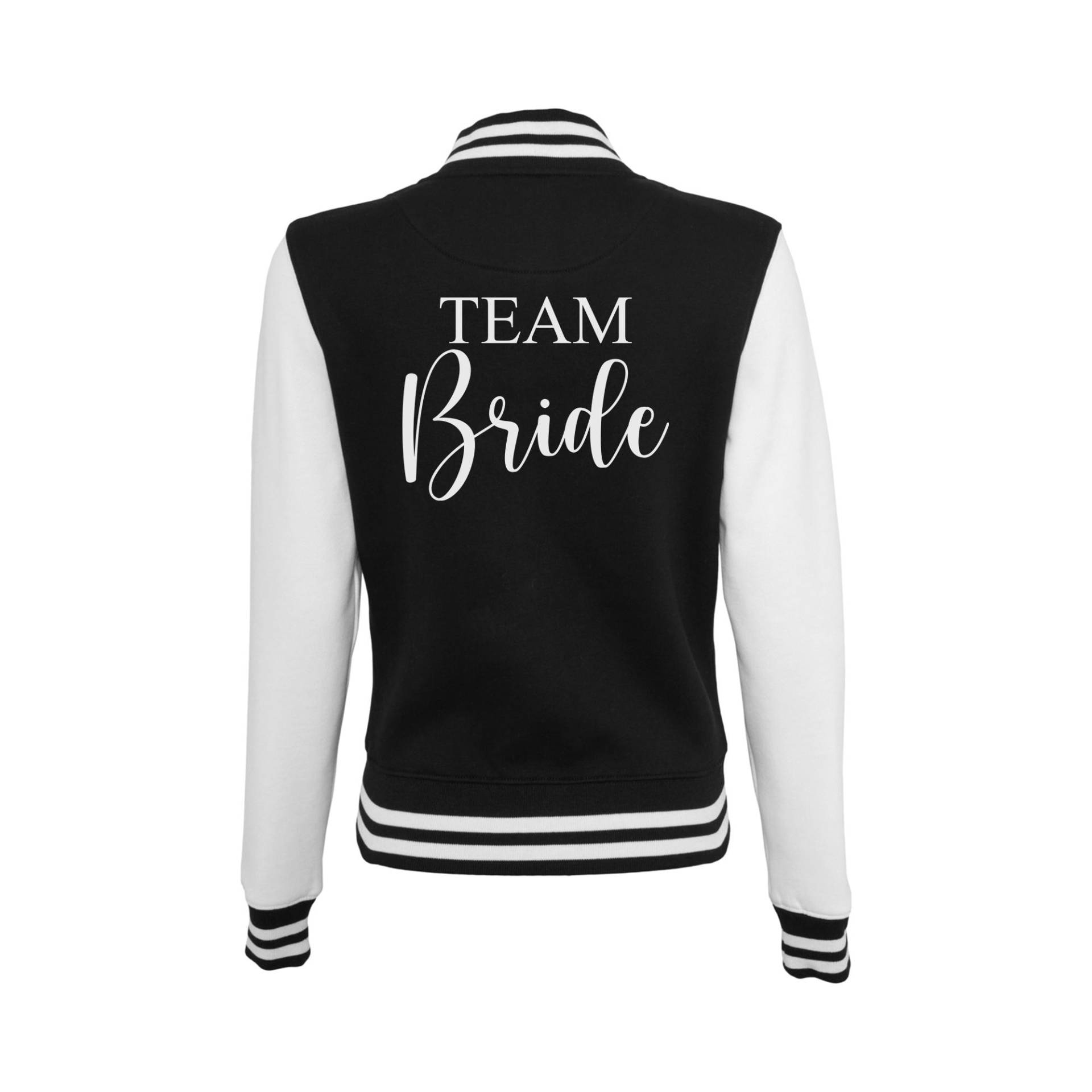 Personalisierte Collegejacke Junggesellinnenabschied Jga Brautjacke Hochzeit Jacke College Für Die Braut von TachinedasCreative