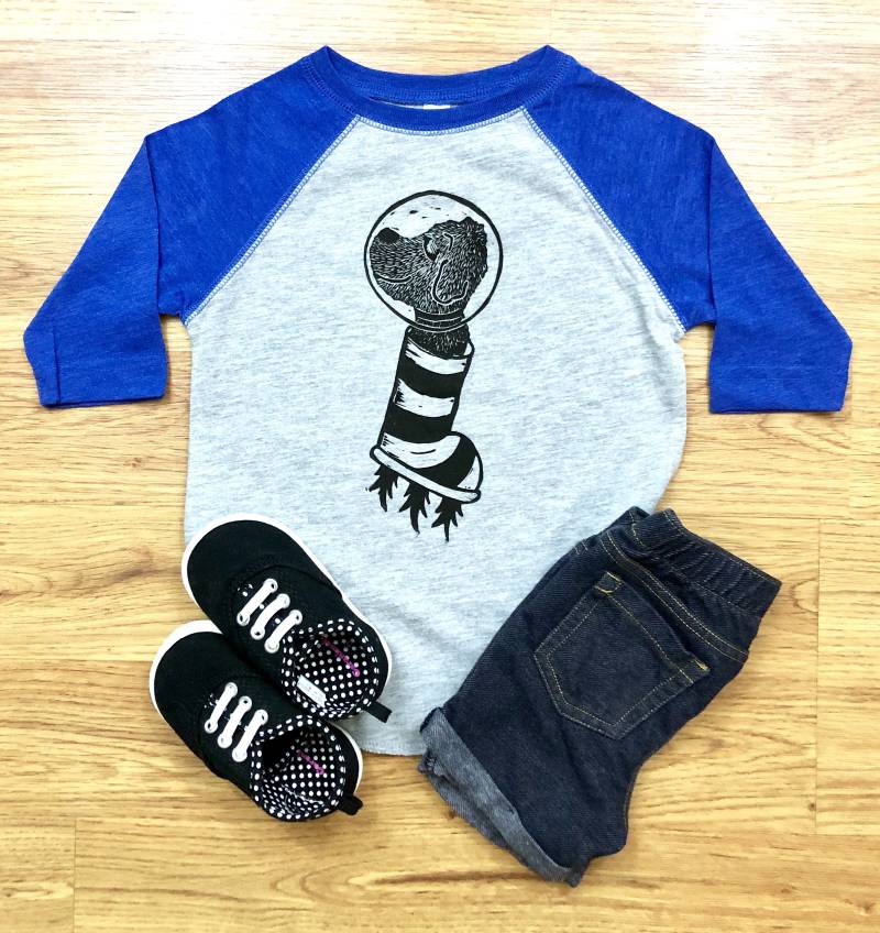 Rakete Hund Kleinkind T-Shirt Rakete Hund Kleinkind T-Shirt von TackyAnniePress