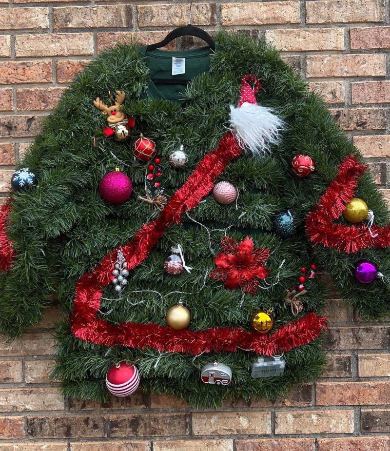 Leuchtender Weihnachtsbaum-Pullover Süßes Urlaubsparty-Kostüm Leuchtender Weihnachtsbaum-Pullover Süßes Urlaubsparty-Kostüm von TackyUglySweaters