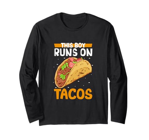 Männer lieben Tacos Langarmshirt von Taco Designs