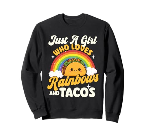 Nur EIN Mädchen, das Regenbögen und Tacos liebt - Taco Gay Lesbian Sweatshirt Nur EIN Mädchen, das Regenbögen und Tacos liebt - Taco Gay Lesbian Sweatshirt von Taco Lover Merch