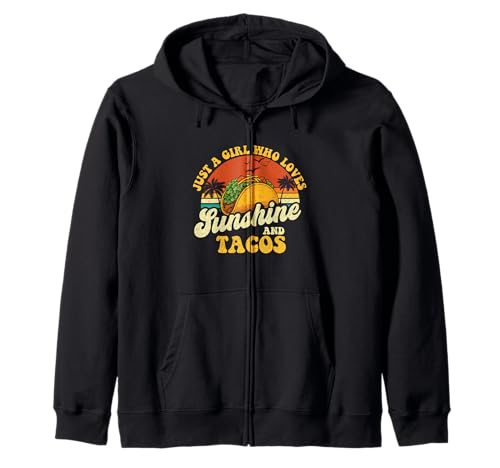 Nur EIN Mädchen, das Sonnenschein und Tacos liebt - Taco Lover Mexico Kapuzenjacke von Taco Lover Merch