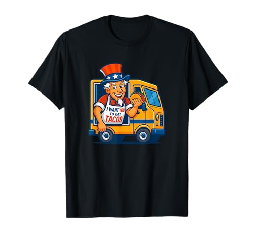 Cooles US Taco Truck Kostüm für Erwachsene und Kinder T-Shirt Cooles US Taco Truck Kostüm für Erwachsene und Kinder T-Shirt von Taco Sam Outfit