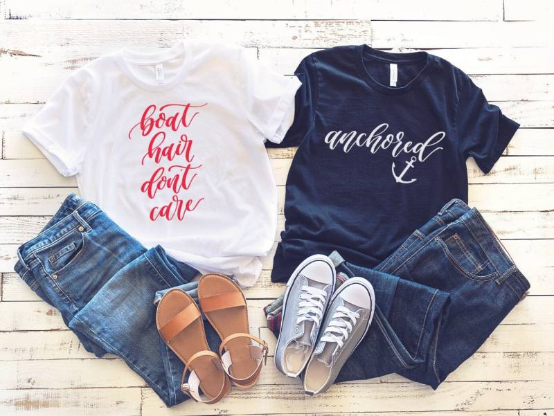 Seine Und Ihre Kreuzfahrt Shirts - Boot Haare Kümmern Sich Nicht Verankert Seine Und Ihre Kreuzfahrt Shirts - Boot Haare Kümmern Sich Nicht Verankert von TacoboutitDesigns