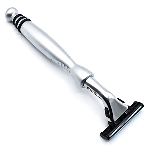 Taconic Shave, Schwergewicht Chrom Gillette Sensor kompatibel Razor - ein Razor Blade enthalten von Taconic Shave