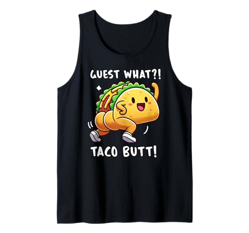 Lustiger Gast What Taco Butt Cinco De Mayo Tacos Herren Damen Tank Top von TacosAxis1