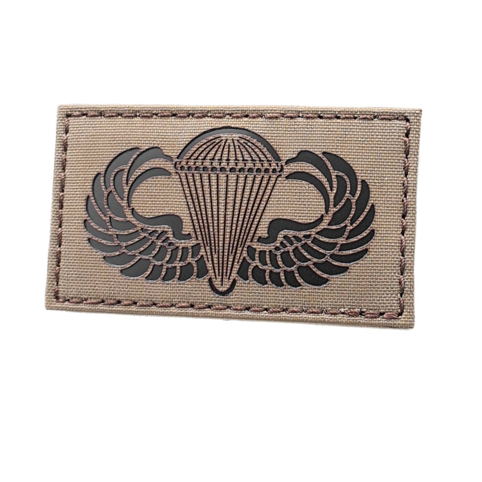 Basic Parachutist Abzeichen Jump Wings Airborne 2"x3.5" Patch von TacticalFreaky