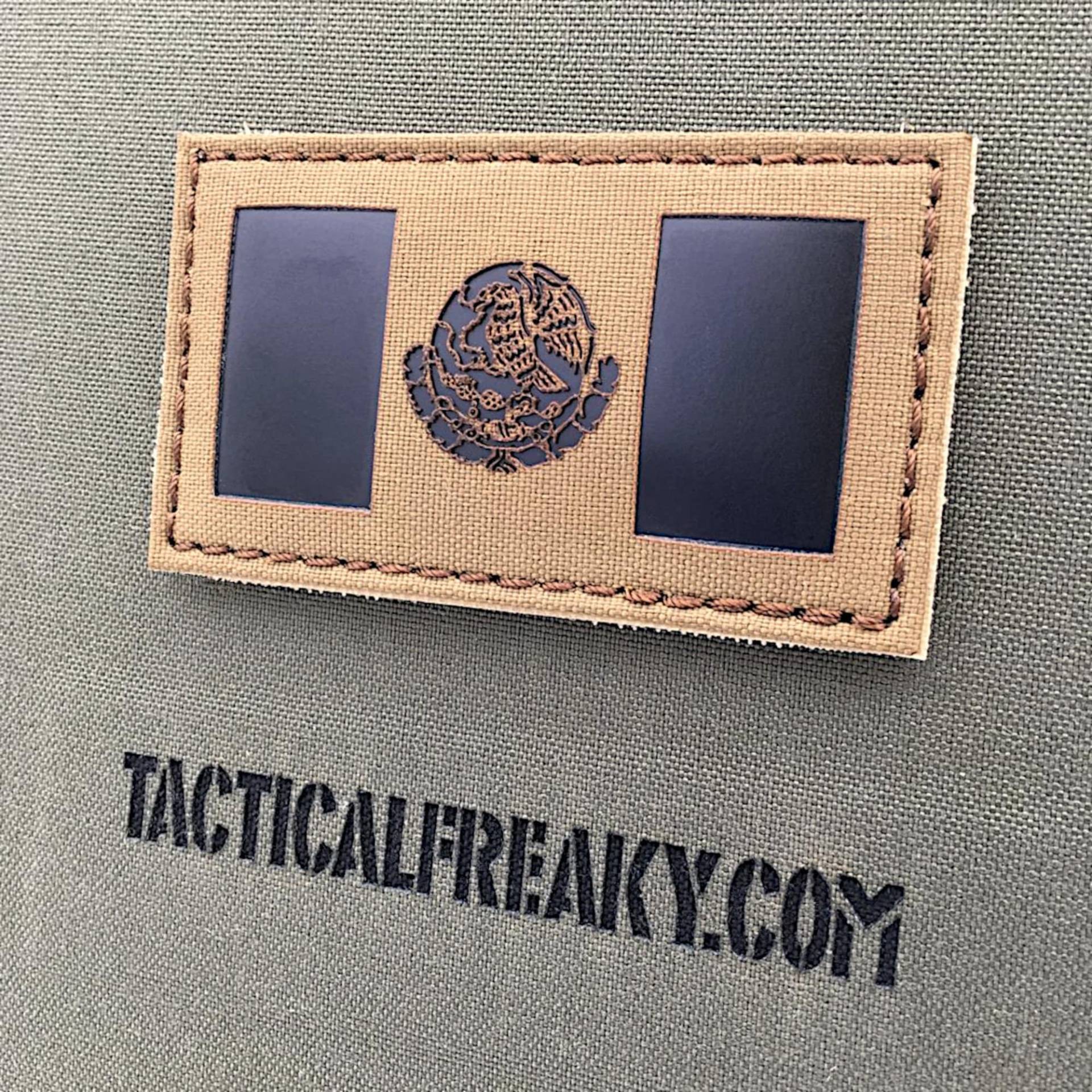 Mexiko Flagge 5"x3.5" Mx Iff Mex Tactical Morale Lasercut Aufnäher von TacticalFreaky