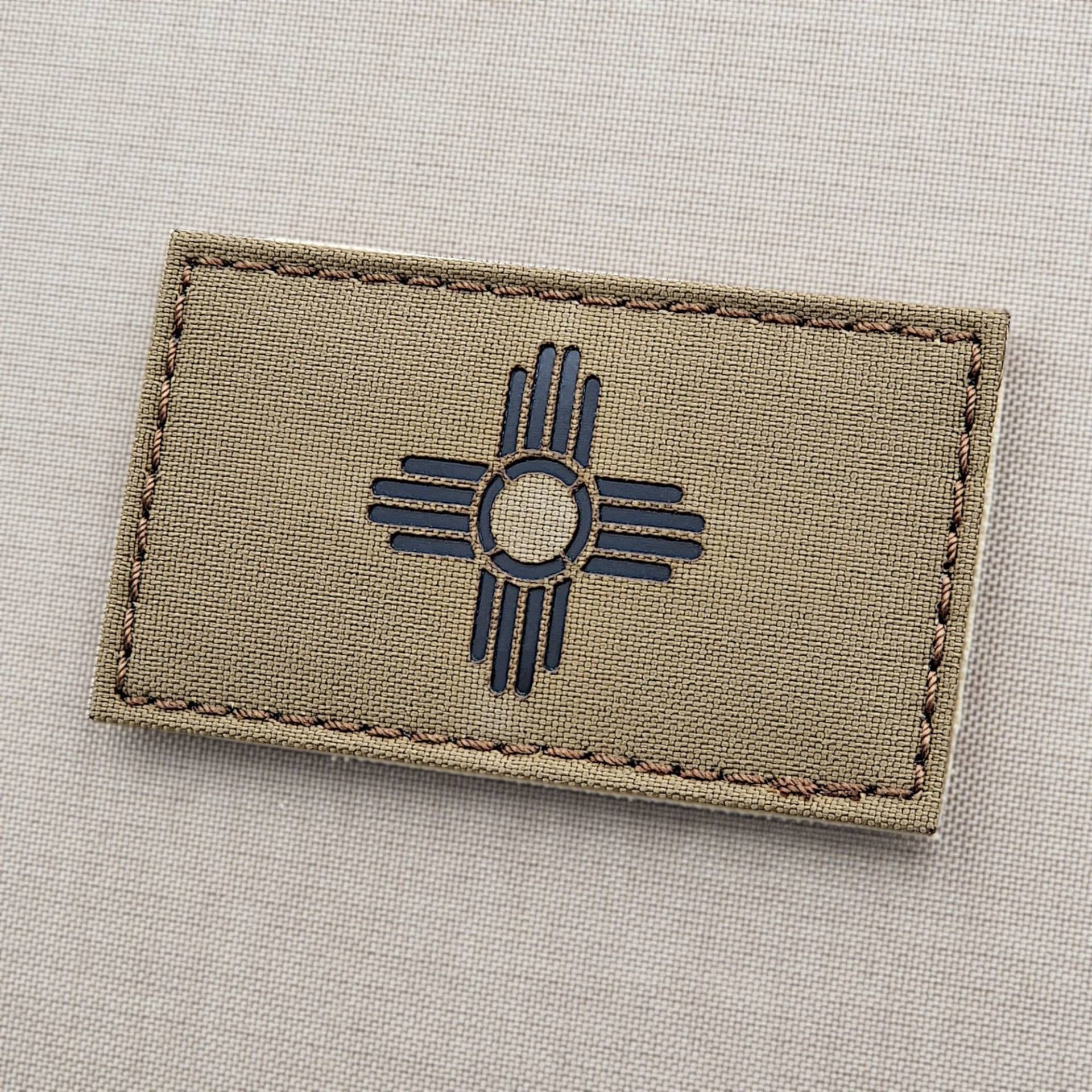 New Mexico Zia Sun Nm 5"x3.5" Laser Cut Aufnäher von TacticalFreaky