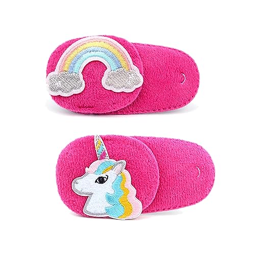 Tadipri Amblyopie Augenklappen Kinder 2 Stück,Einhorn Amblyopia Kinder Korrektur Orthoptischer Augenklappe Medizinisch Für Schielens,Brille Cover Eye Patch Lazy Eye Strabismus Augenpflaster von Tadipri