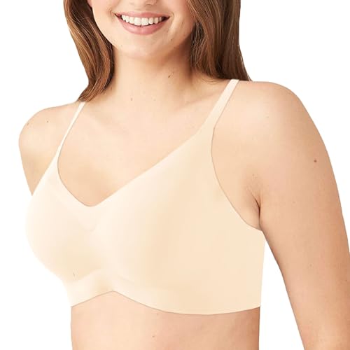 Taeku Minimizer BH Damen Ohne Bügel V Ausschnitt Bralette BHS Atmungsaktiver Ultrakomfortabler Schlaf BH Mit VerläNgerung (Fleischfarbe M) von Taeku