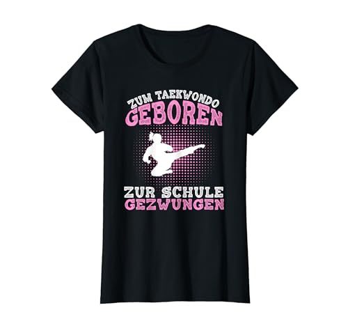 Taekwondo Damen Kampfsport Training Schule Mädchen Taekwondo T-Shirt von Taekwondo Geschenke & Zubehör für Frauen Mädchen