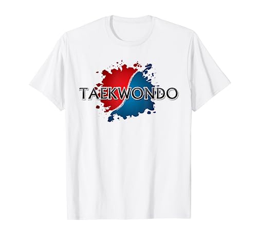 Taekwondo Sparring Geschenk schwarzer Gürtel Kinder Jungen Mädchen Männer Frauen T-Shirt von Taekwondo Korean Martial Arts Gift Co