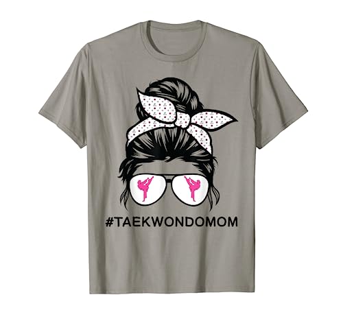 Taekwondo Mom Tae Kwon Do for Women Girl, schwarzer Gürtel T-Shirt von Taekwondo mom