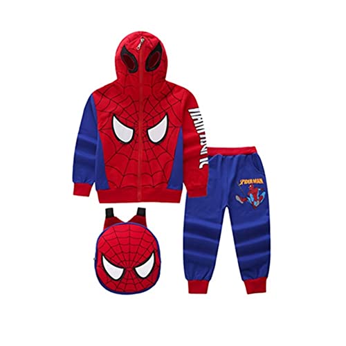 Taenzoess Kinder Bekleidungsset Spiderman Kostüm Baby Junge Kleidung Outfit Kinderanzug von Taenzoess