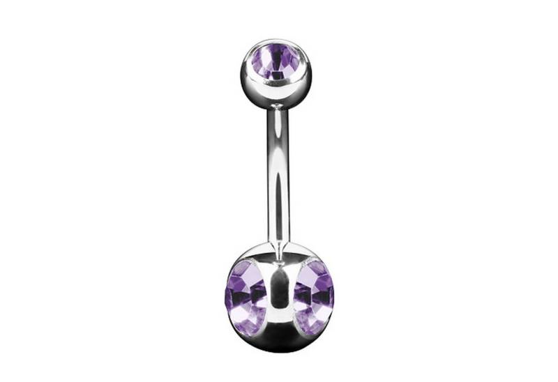 Taffstyle Bauchnabelpiercing Piercing Banane mit Dreifach Multi Kristall Kugel, Bauchnabelpiercing Chirurgenstahl Bauch Bauchnabel Stecker Anhänger Taffstyle Bauchnabelpiercing Piercing Banane mit Dreifach Multi Kristall Kugel, Bauchnabelpiercing Chirurgenstahl Bauch Bauchnabel Stecker Anhänger von Taffstyle