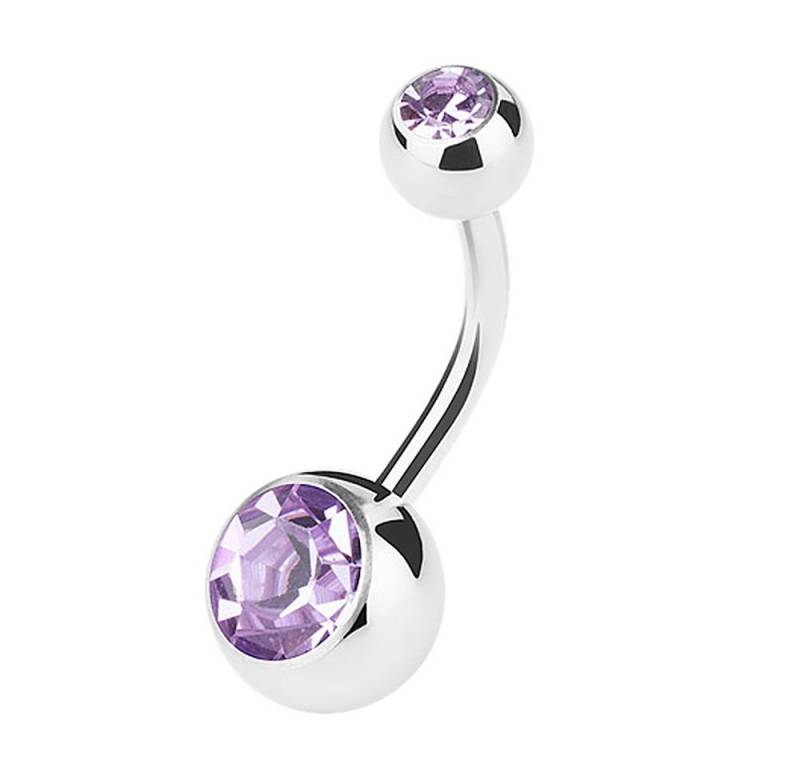 Taffstyle Bauchnabelpiercing Banane Piercing Bauchpiercing Stecker Gebogen Doppel Kristall, Piercing Banane Chirurgenstahl Stecker Gebogen Doppel Kristall Kugel Taffstyle Bauchnabelpiercing Banane Piercing Bauchpiercing Stecker Gebogen Doppel Kristall, Piercing Banane Chirurgenstahl Stecker Gebogen Doppel Kristall Kugel von Taffstyle