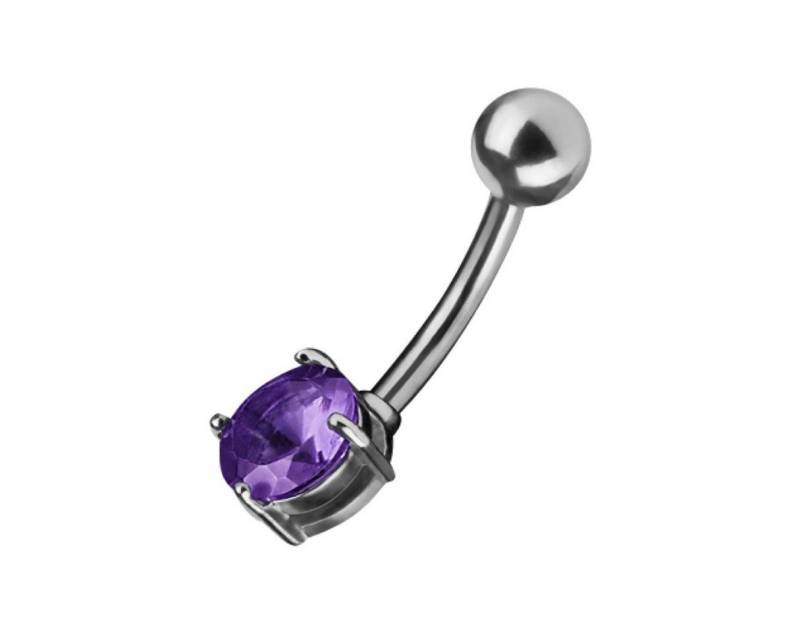 Taffstyle Bauchnabelpiercing Piercing Chirurgenstahl Kristall Kugel, Bauchnabelpiercing Bauch Bauchnabel Piercing Banane Stecker Anhänger von Taffstyle