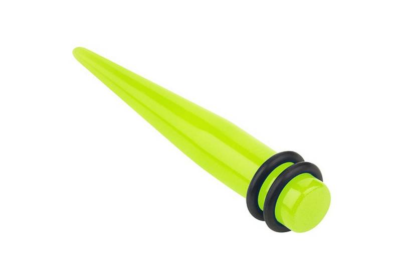 Taffstyle Dehnungsstab Piercing Dehnstab Taper Expander Glow in the Dark, Ohrpiercing Bunt Dehnungsstab Dehnstab Taper Expander Ohr Stab Plug von Taffstyle