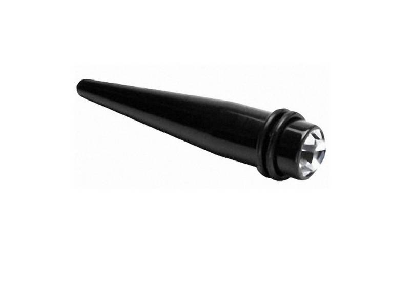 Taffstyle Dehnungsstab Piercing Dehnstab Taper Expander Ohr Stab Kristall, Ohrpiercing Dehnungsstab Dehnstab Taper Expander Stab Kunststoff Clear von Taffstyle
