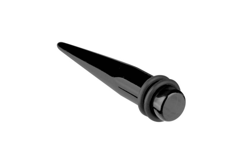 Taffstyle Dehnungsstab Piercing Titan Ohr Dehnstab Expander Dehnstift Schwarz 1,6mm, Ohrpiercing Dehnungsstab Taper Expander Schwarz 1,6mm 8mm oder Set von Taffstyle