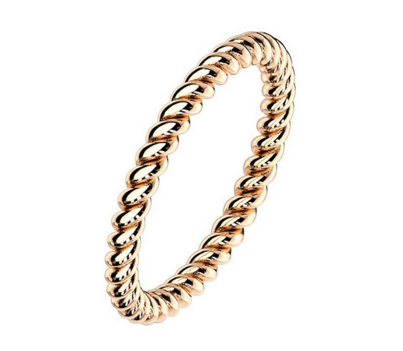 Taffstyle Fingerring Damen Ring Schmaler Geflochtener Fingerring, Geschenke für Frauen Freundin zum Geburtstag Weihnachten Valentinstag von Taffstyle