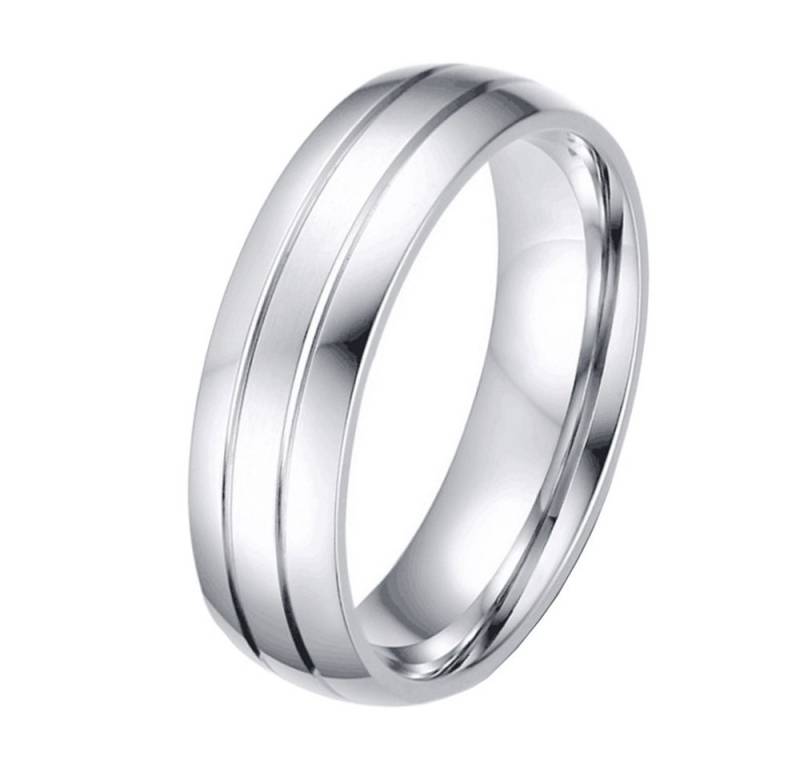 Taffstyle Fingerring Verlobungsring Ehering Trauring Partnerring Silber Größe 63 (20.1) (Partnerring Ehering Trauring Hochzeitsring Freundschaftsring Ehering), Freundschaftsring Ehering Trauring Herrenring Damenring Paarring von Taffstyle