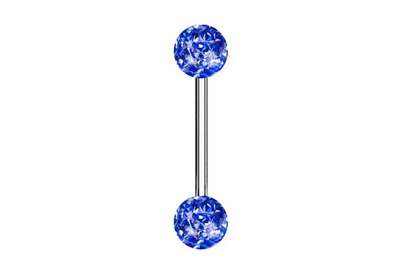 Taffstyle Intimpiercing Brust Intimpiercing Multi Ferido Kristall Kugeln, Intim Piercing Brust Intimpiercing Multi Ferido Kristall Kugeln von Taffstyle