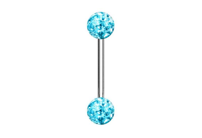 Taffstyle Intimpiercing Brust Intimpiercing Multi Ferido Kristall Kugeln, Intim Piercing Brust Intimpiercing Multi Ferido Kristall Kugeln von Taffstyle