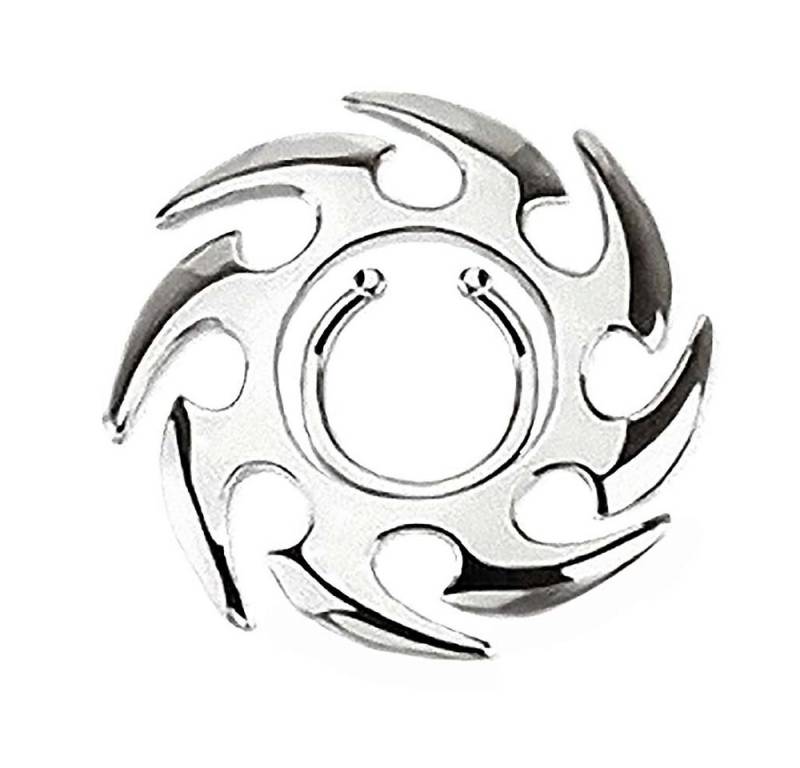 Taffstyle Intimpiercing Intim Brustpiercing Klemmring Schild Tribal ring, Intim Brustpiercing Intimpiercing Klemmring Schild Tribal ring Modell von Taffstyle