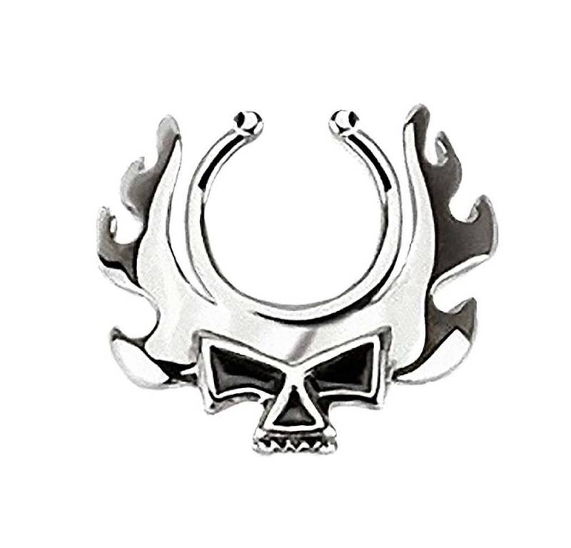 Taffstyle Intimpiercing Intim Brustpiercing Klemmring Schild Tribal ring, Intim Brustpiercing Intimpiercing Klemmring Schild Tribal ring Modell von Taffstyle