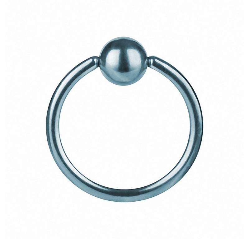 Taffstyle Intimpiercing Intim Piercing BCR Ring Klemm Ohr Nase Lippe Brust, Piercing BCR Ring Septum Klemm Big Captive Bead Tragus Helix Ohr Nase von Taffstyle