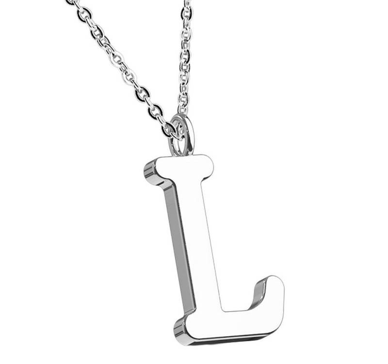 Taffstyle Kette mit Anhänger Damen Halskette Kette Buchstabe Anhänger Silber Schlicht Dezent L, Silberkette Modern Letter Alphabet Motiv Geschenke Frauen Geburtstag Taffstyle Kette mit Anhänger Damen Halskette Kette Buchstabe Anhänger Silber Schlicht Dezent L, Silberkette Modern Letter Alphabet Motiv Geschenke Frauen Geburtstag von Taffstyle