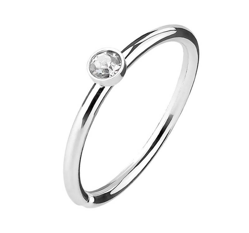 Taffstyle Nasenpiercing Piercing Hoop Ohr Helix Nasen Lippen Ring Kristall, Universal Lippenpiercing Nasenpiercing Ohrpiercing Intimpiercing von Taffstyle