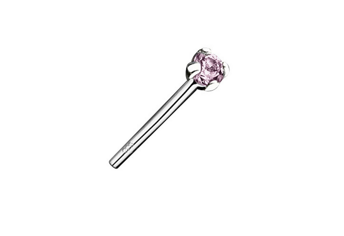 Taffstyle Nasenpiercing Piercing Nase Ohr Lippe Intim 925 Silber Kristall, Piercing Barbell Nasenpiercing Nasenstecker Tragus Helix Ohrpiercing von Taffstyle