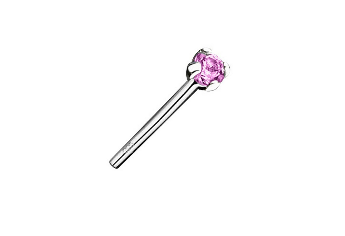 Taffstyle Nasenpiercing Piercing Nase Ohr Lippe Intim 925 Silber Kristall, Piercing Barbell Nasenpiercing Nasenstecker Tragus Helix Ohrpiercing von Taffstyle